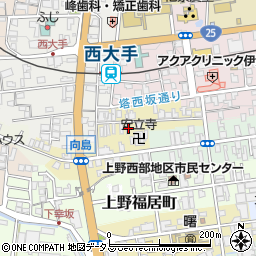 三重県伊賀市上野幸坂町3499周辺の地図