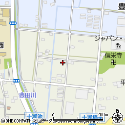 静岡県浜松市中央区豊西町1000周辺の地図