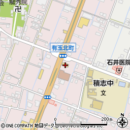 ガスト浜松　有玉店周辺の地図