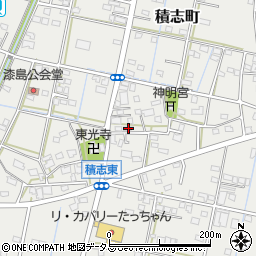 静岡県浜松市中央区積志町1061周辺の地図