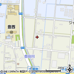 静岡県浜松市中央区豊西町997周辺の地図