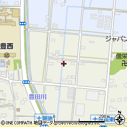 静岡県浜松市中央区豊西町999周辺の地図