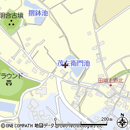三重県津市安濃町田端上野604-2周辺の地図