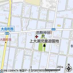 静岡県浜松市中央区大島町1236周辺の地図