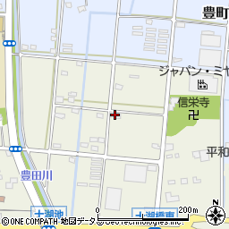 静岡県浜松市中央区豊西町1012周辺の地図