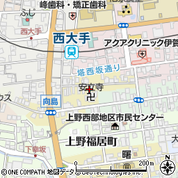 三重県伊賀市上野幸坂町3502周辺の地図