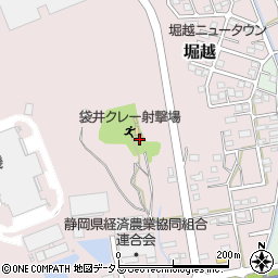 静岡県袋井市堀越1601-2周辺の地図