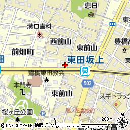 愛知県豊橋市前畑町101周辺の地図
