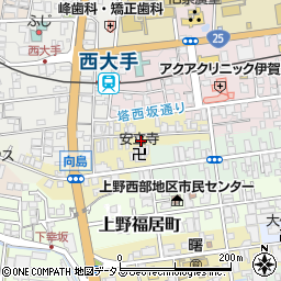 三重県伊賀市上野幸坂町3505周辺の地図