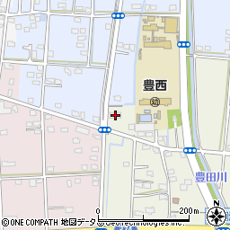 静岡県浜松市中央区豊西町1565周辺の地図