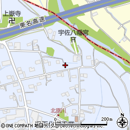 静岡県袋井市国本405-1周辺の地図