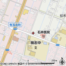 静岡県浜松市中央区積志町1735周辺の地図