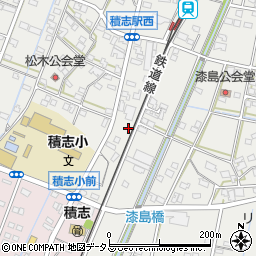 静岡県浜松市中央区積志町1474周辺の地図
