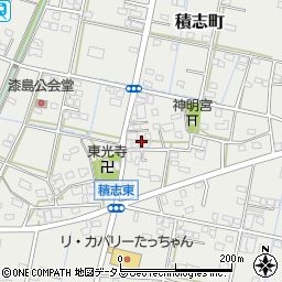 静岡県浜松市中央区積志町1058周辺の地図