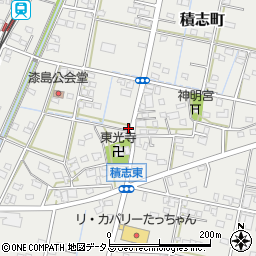 静岡県浜松市中央区積志町1090周辺の地図