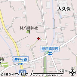 静岡県磐田市大久保551-1周辺の地図