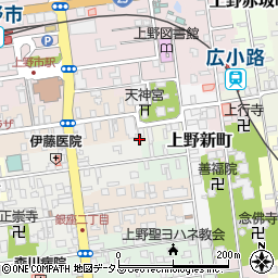 三重県伊賀市上野片原町2772周辺の地図