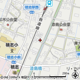 静岡県浜松市中央区積志町1436周辺の地図
