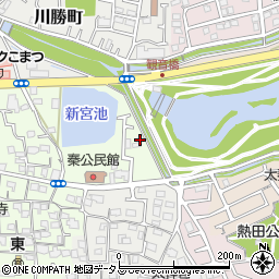 大阪府寝屋川市秦町7周辺の地図