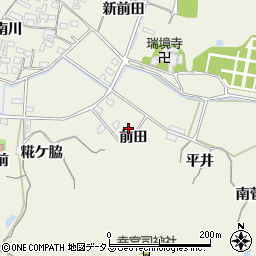 愛知県美浜町（知多郡）野間（前田）周辺の地図