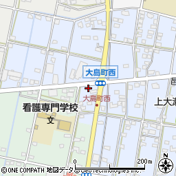 静岡県浜松市中央区大島町1518周辺の地図