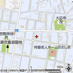 静岡県浜松市中央区大島町838周辺の地図