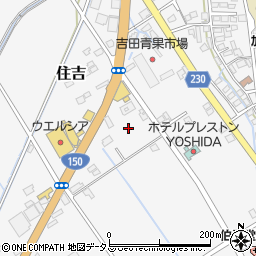 静岡県榛原郡吉田町住吉702周辺の地図