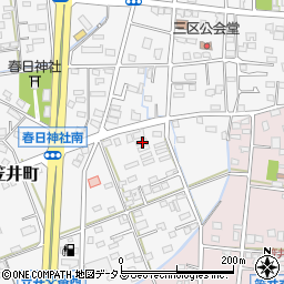 静岡県浜松市中央区笠井町1454周辺の地図