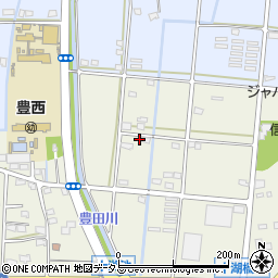 静岡県浜松市中央区豊西町998周辺の地図