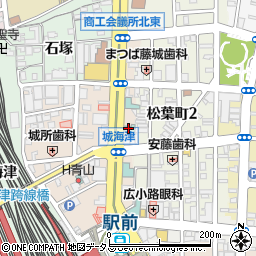東横ＩＮＮ豊橋駅東口周辺の地図