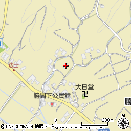 静岡県牧之原市勝間740周辺の地図