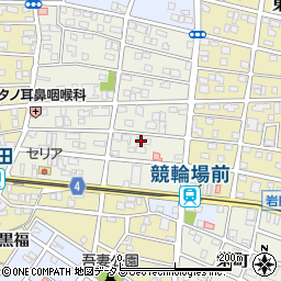 愛知県豊橋市上地町131周辺の地図