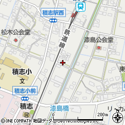 静岡県浜松市中央区積志町1439周辺の地図