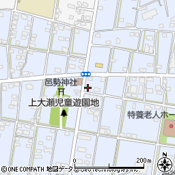静岡県浜松市中央区大島町821周辺の地図