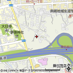 静岡県掛川市上張368周辺の地図