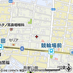 愛知県豊橋市上地町132周辺の地図