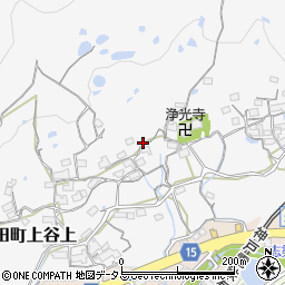 兵庫県神戸市北区山田町上谷上上ノ山100周辺の地図