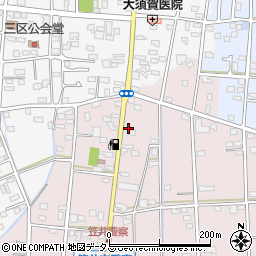 静岡県浜松市中央区恒武町511周辺の地図
