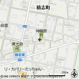 静岡県浜松市中央区積志町1069周辺の地図