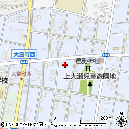 静岡県浜松市中央区大島町1334周辺の地図