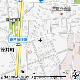 静岡県浜松市中央区笠井町1456周辺の地図