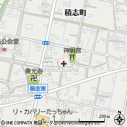 静岡県浜松市中央区積志町1068周辺の地図