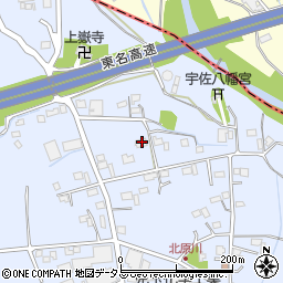 静岡県袋井市国本400-1周辺の地図