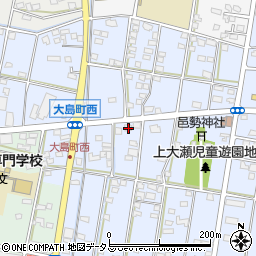 静岡県浜松市中央区大島町1380周辺の地図
