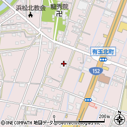 静岡県浜松市中央区有玉北町838周辺の地図