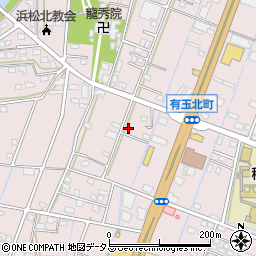 静岡県浜松市中央区有玉北町810周辺の地図