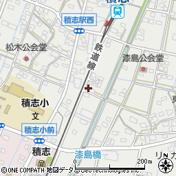 静岡県浜松市中央区積志町1438周辺の地図