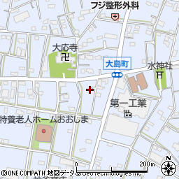 静岡県浜松市中央区大島町924周辺の地図