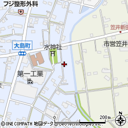 静岡県浜松市中央区大島町48周辺の地図