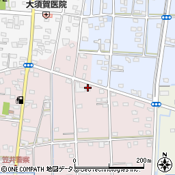静岡県浜松市中央区恒武町687周辺の地図